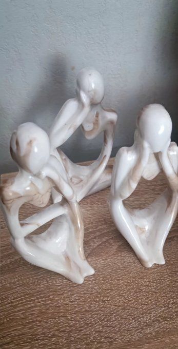 Lot 3 statuettes