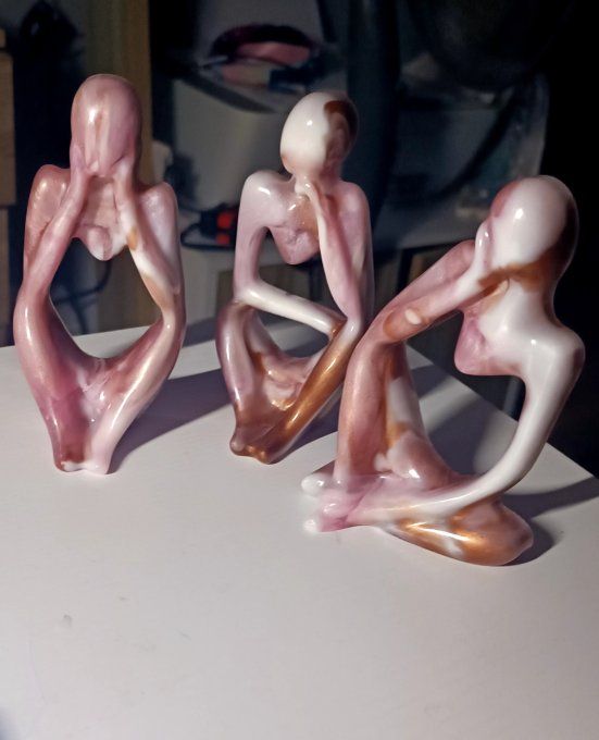 Lot 3 statuettes