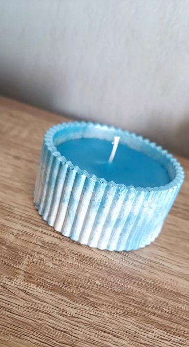 Bougie bleu
