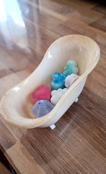 Baignoir et fondants parfumé