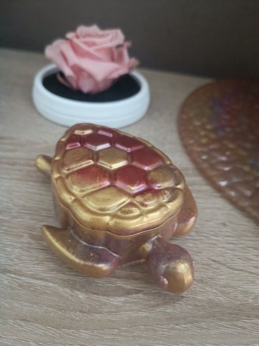 Boite à bijoux tortue