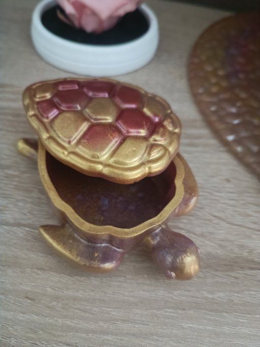 Boite à bijoux tortue