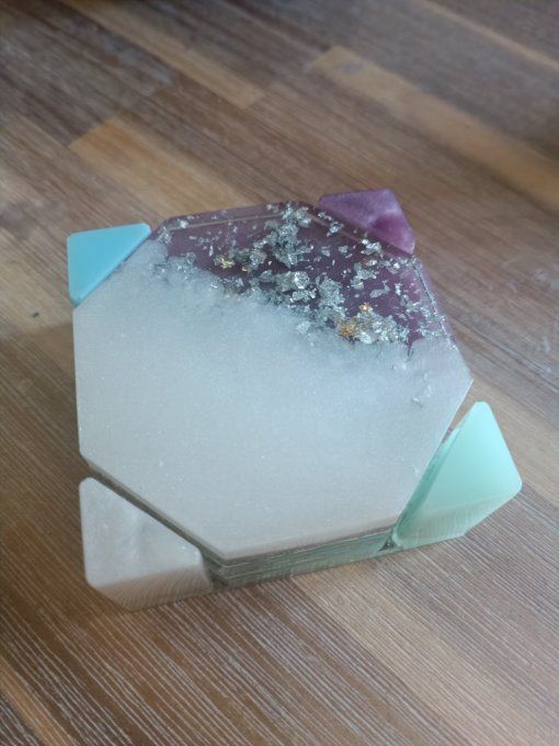 Lot 4 sous verres 