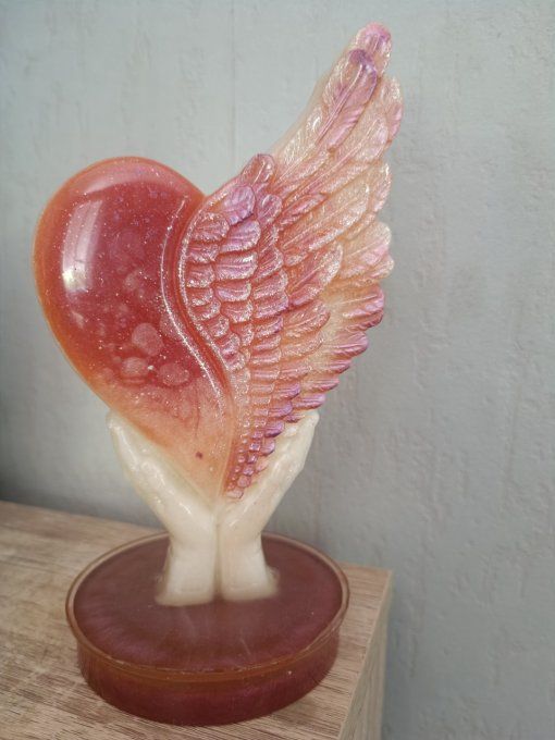 Déco coeur ange