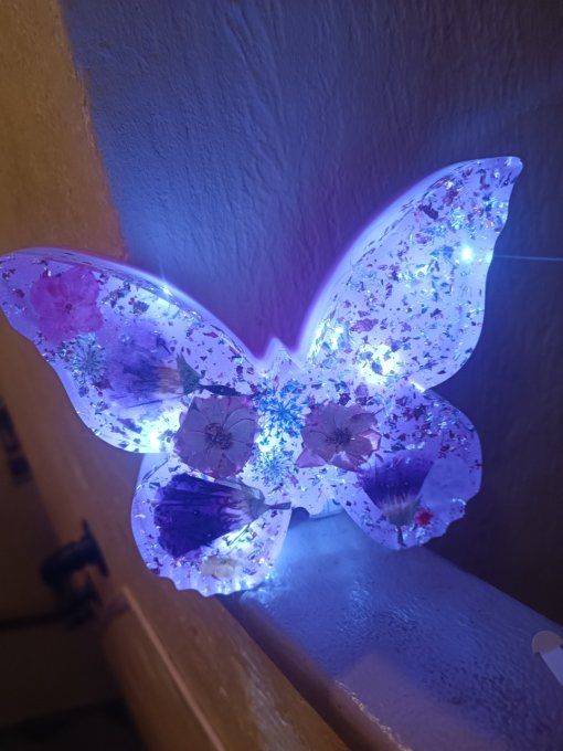 Veilleuse papillon