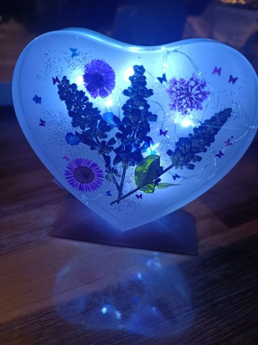 Veilleuse coeur