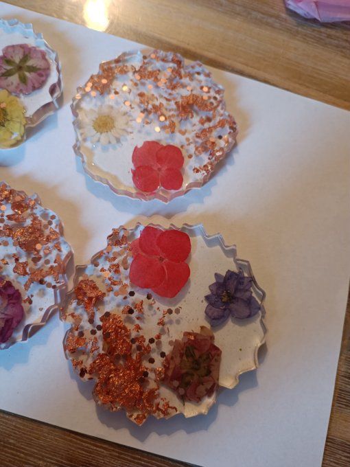 Lot 4 sous verres