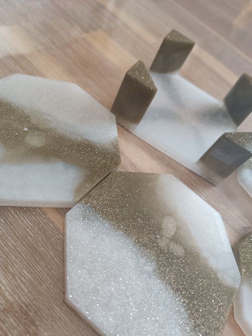 Lot sous verres