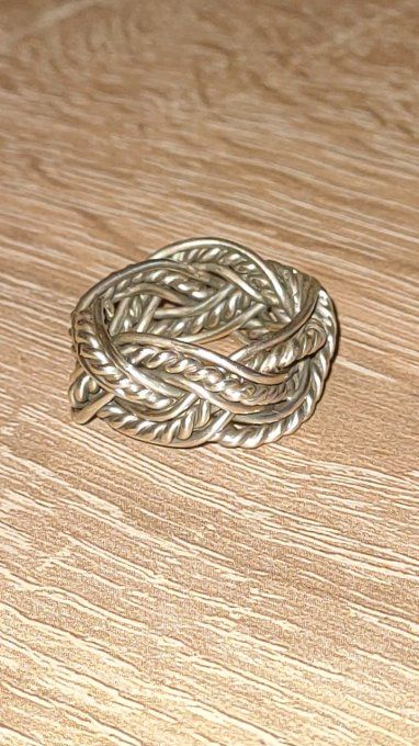 Bague argent triple fils